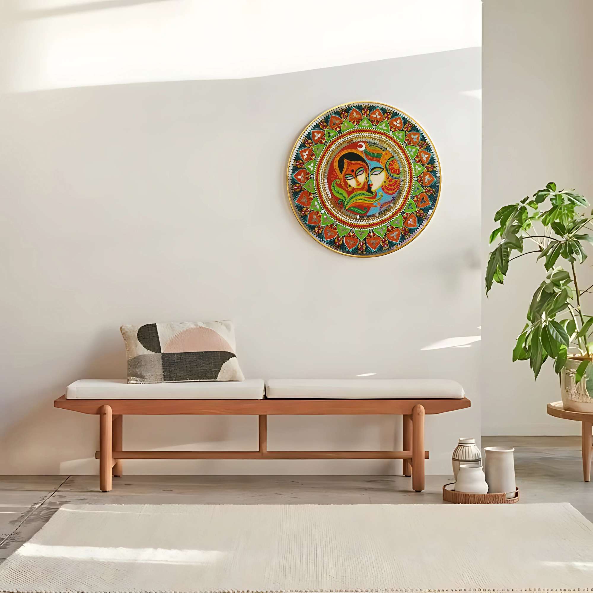 Round Wall Painting